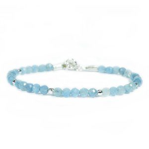 Elegant Aquamarine Bracelet